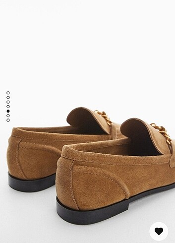 Mango zincirli loafer