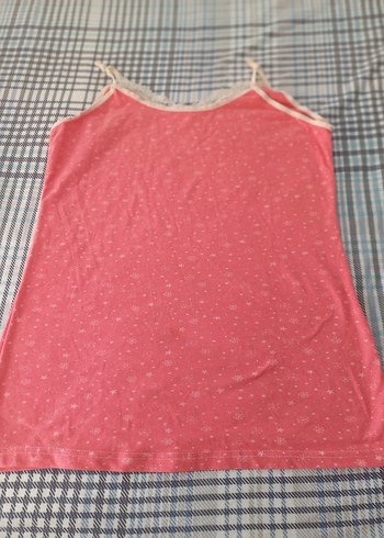 Kız Çocuk Pembe İnce Askılı Atlet