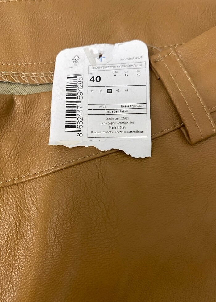 Deri pantolon - Görsel 3