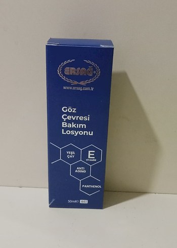 Ersağ Göz Çevresi Bakım Losyonu 50ml