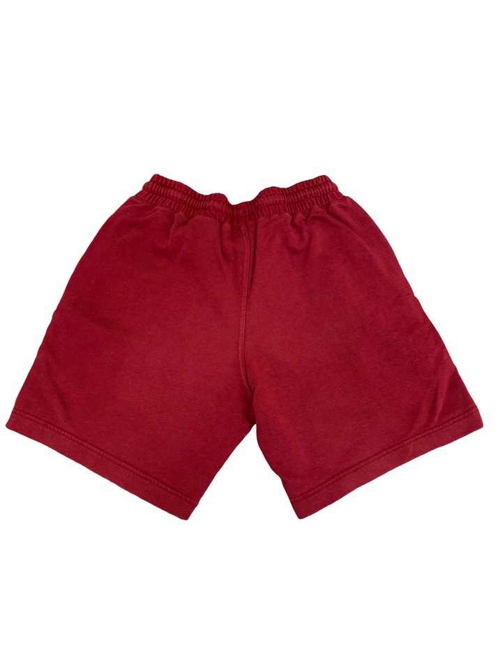 Koyu Kırmızı Süet Erkek Şort - Görsel 2