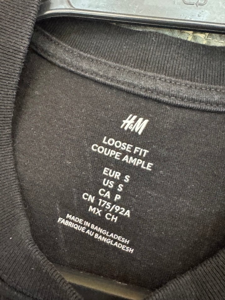 Erkek Siyah Kısa Kollu Basic Tişört - Görsel 3