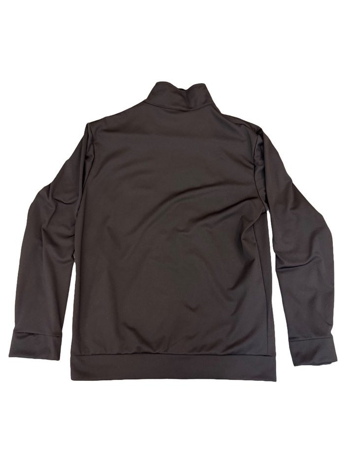 Siyah Fermuarlı Yüksek Yakalı erkek Ceket - Görsel 2