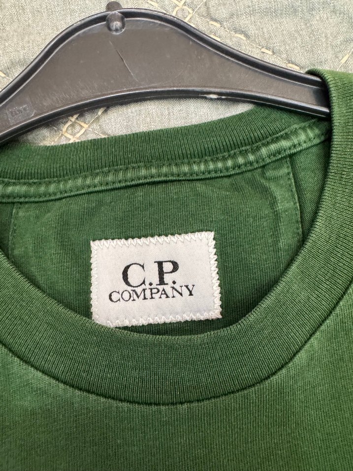 Koyu Yeşil Baskılı Oversize Tişört - Görsel 3