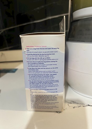 BabyMom Anne Sütü Saklama Poşeti 50 Adet - Görsel 2