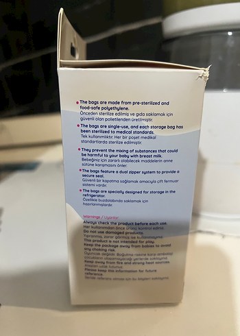 BabyMom Anne Sütü Saklama Poşeti 50 Adet - Görsel 4