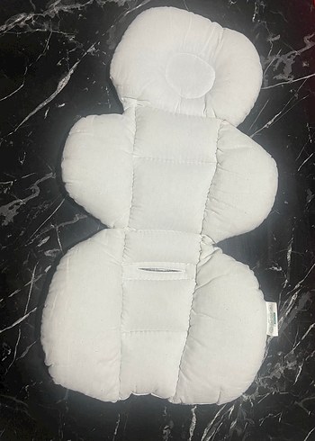 Gri Yıldız Desenli Bebek Yatış Minderi - Görsel 2