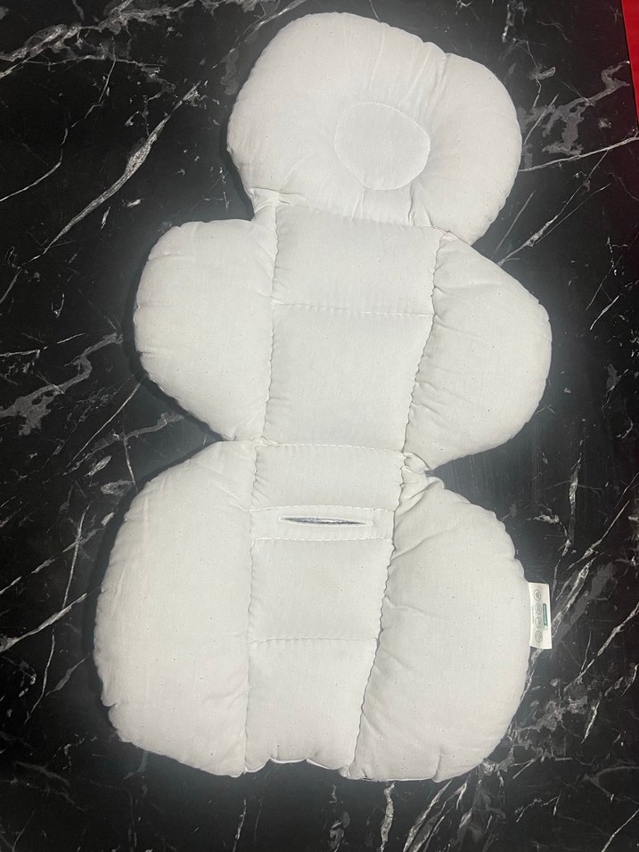 Gri Yıldız Desenli Bebek Yatış Minderi - Görsel 2