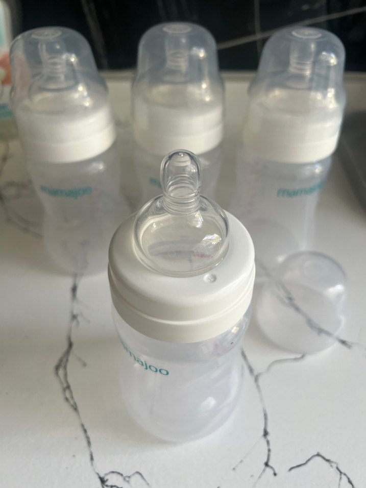 Mamajoo PP Silver 250ml Biberon (+12Ay) - Görsel 3