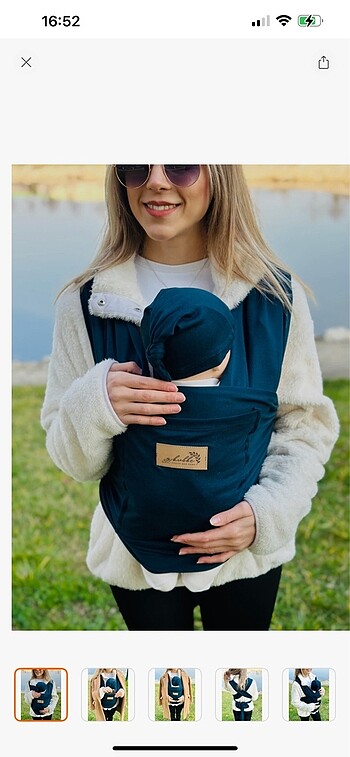 Kubbe markalı anakucağı/sling