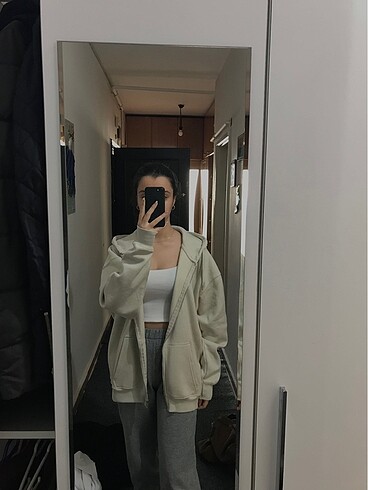Addax Taş Fermuarlı Sweatshirt
