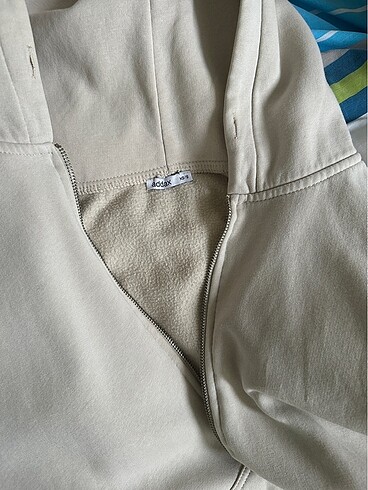 s Beden Addax Taş Fermuarlı Sweatshirt