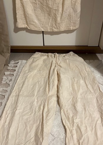 Kolsuz Bej Keten Bluz - Görsel 6