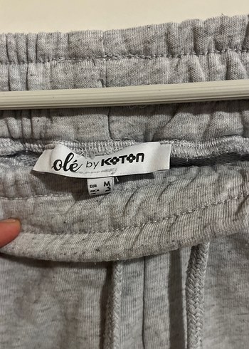 Gri Kadın Mini Şort Rahat Kesim - Görsel 5