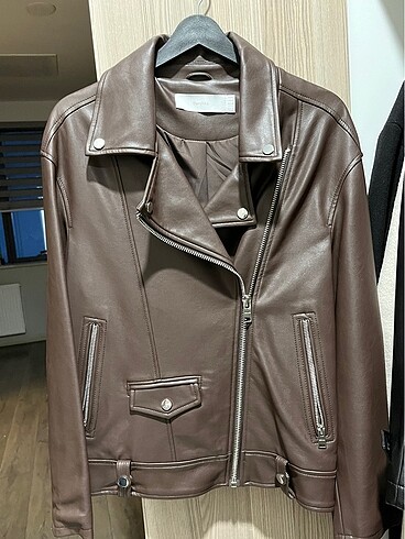 s Beden Bershka oversize deri ceket