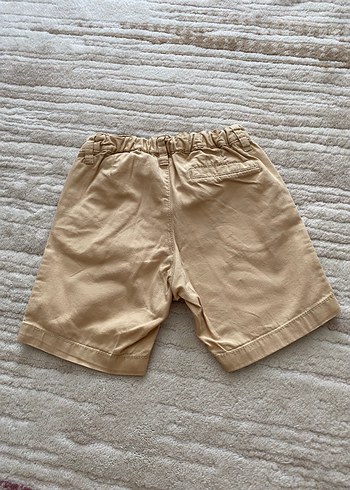 Erkek Bej Regular Fit Pamuk Şort - Görsel 2