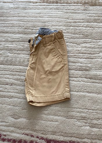 Erkek Bej Regular Fit Pamuk Şort - Görsel 5