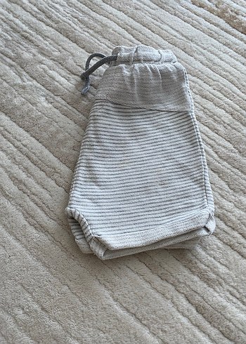 Bej Erkek Keten Şort - Görsel 5