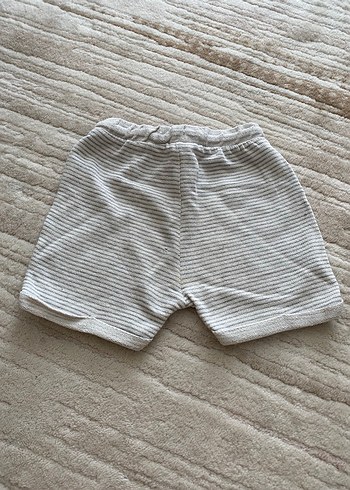 Bej Erkek Keten Şort - Görsel 2