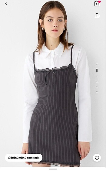 Bershka Elbise