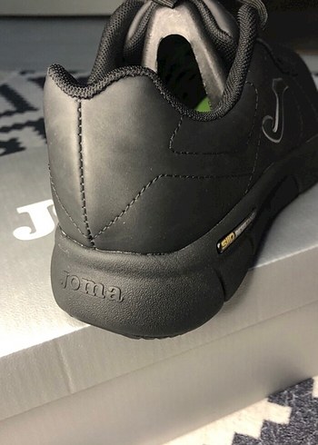 Siyah Bağcıklı Su Geçirmez Unisex Spor Ayakkabı - Görsel 15