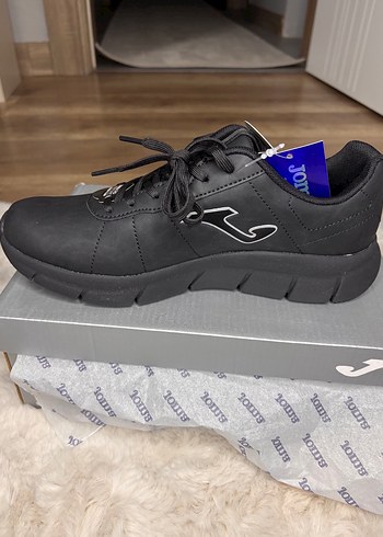 Siyah Bağcıklı Su Geçirmez Unisex Spor Ayakkabı - Görsel 10