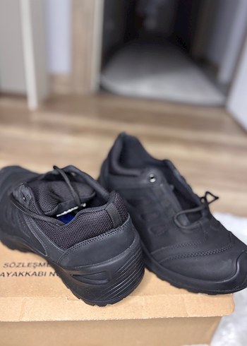 Siyah Bağcıklı Erkek Outdoor Spor Ayakkabı - Görsel 9