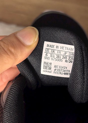 Adidas Gri Kırmızı Unisex Spor Ayakkabı - Görsel 12