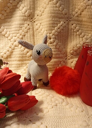  Beden Renk Amigurumi Eşek