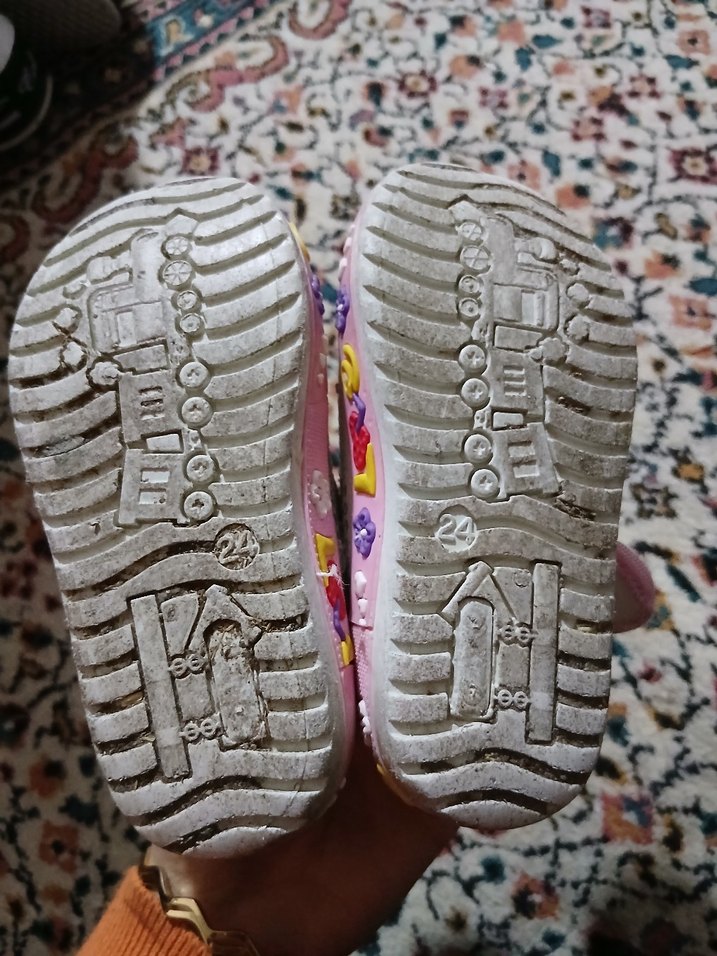 Nakışlı Pembe İlk Adım Kız Ayakkabısı - Görsel 3