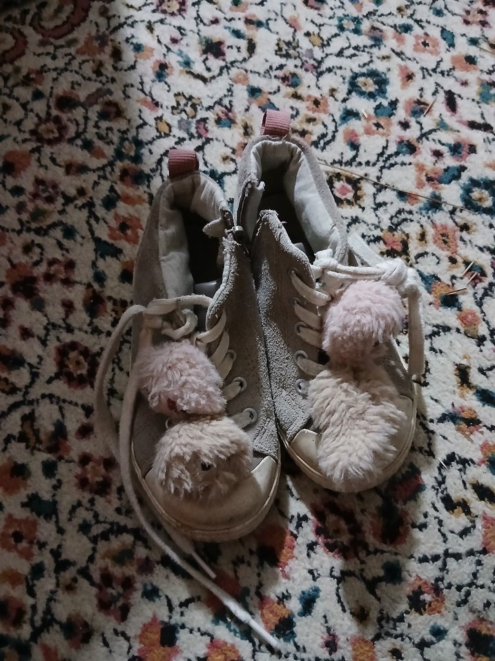 Nakışlı Pembe İlk Adım Kız Ayakkabısı - Görsel 4