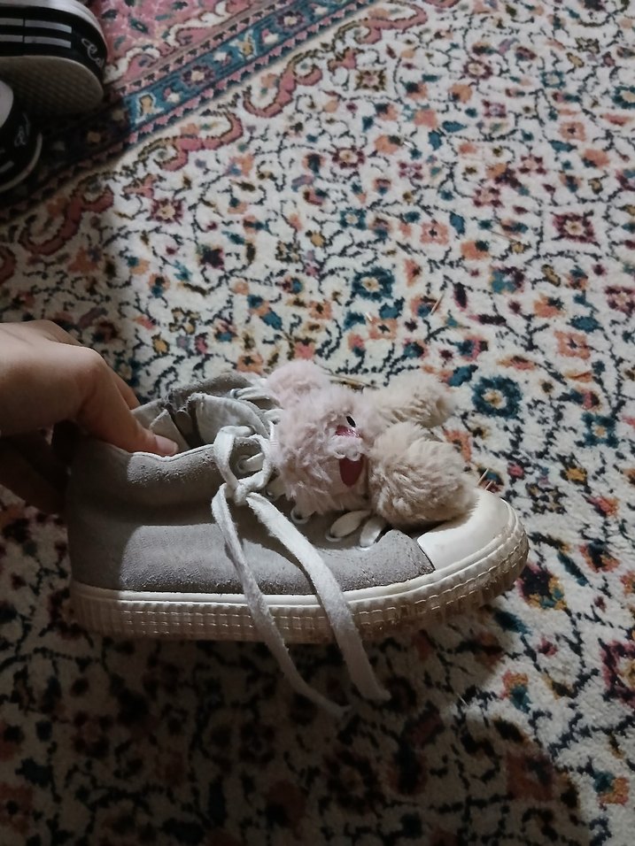 Nakışlı Pembe İlk Adım Kız Ayakkabısı - Görsel 5