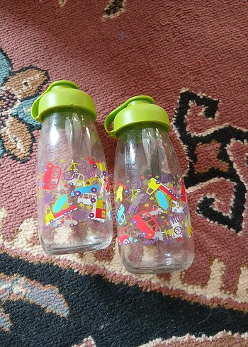 Renkli Kırmızı Çocuk Pipetli Suluk - Görsel 3