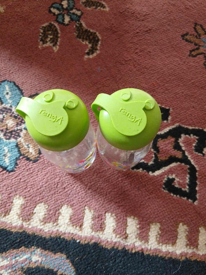 Renkli Kırmızı Çocuk Pipetli Suluk - Görsel 4