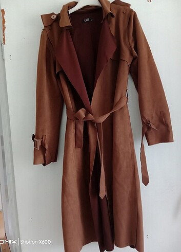 Taba rengi trençkot 