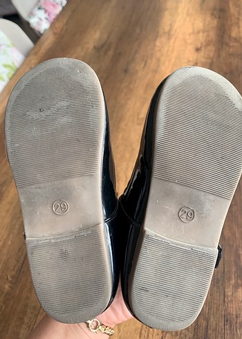 Kız Çocuk Siyah Rugan Tokalı Babet - Görsel 6