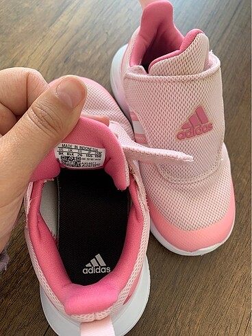 26 Beden pembe Renk Adidas Fortarun spor ayakkabı pembe