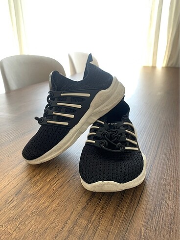Siyah unisex çok rahat spor ayakkabı