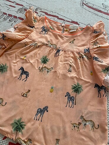 H&M H&M gömlek tarz bluz