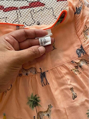 7 Yaş Beden H&M gömlek tarz bluz