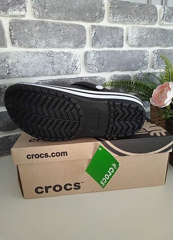 44 Beden siyah Renk Crocs Erkek Terlik 45