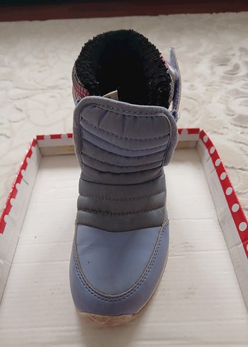 Kız Çocuk Mavi /Lila Desenli Puma Bot - Görsel 7