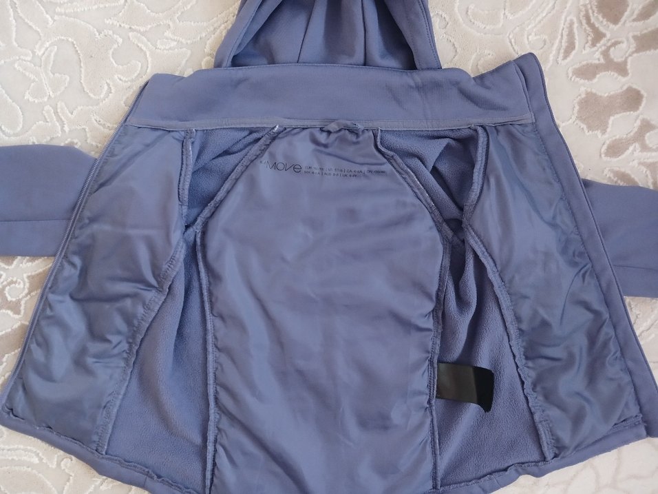 Kapüşonlu Fermuarlı Kız Çocuk sweatshirt - Görsel 3