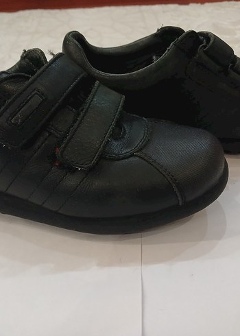 Erkek Çocuk Siyah Cırtlı Spor Ayakkabı - Görsel 2