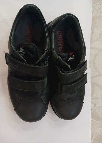 Erkek Çocuk Siyah Cırtlı Spor Ayakkabı - Görsel 5