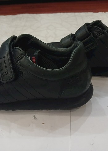 Erkek Çocuk Siyah Cırtlı Spor Ayakkabı - Görsel 3