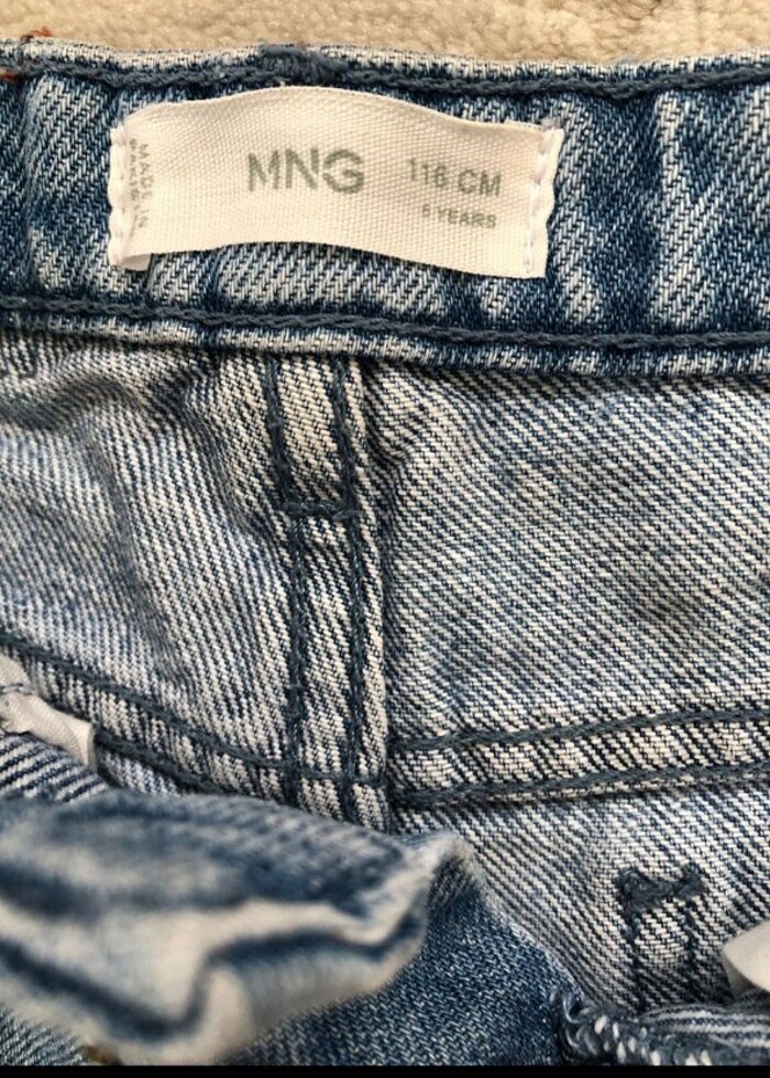 Mango,erkek cocuk,jean sort - Görsel 4