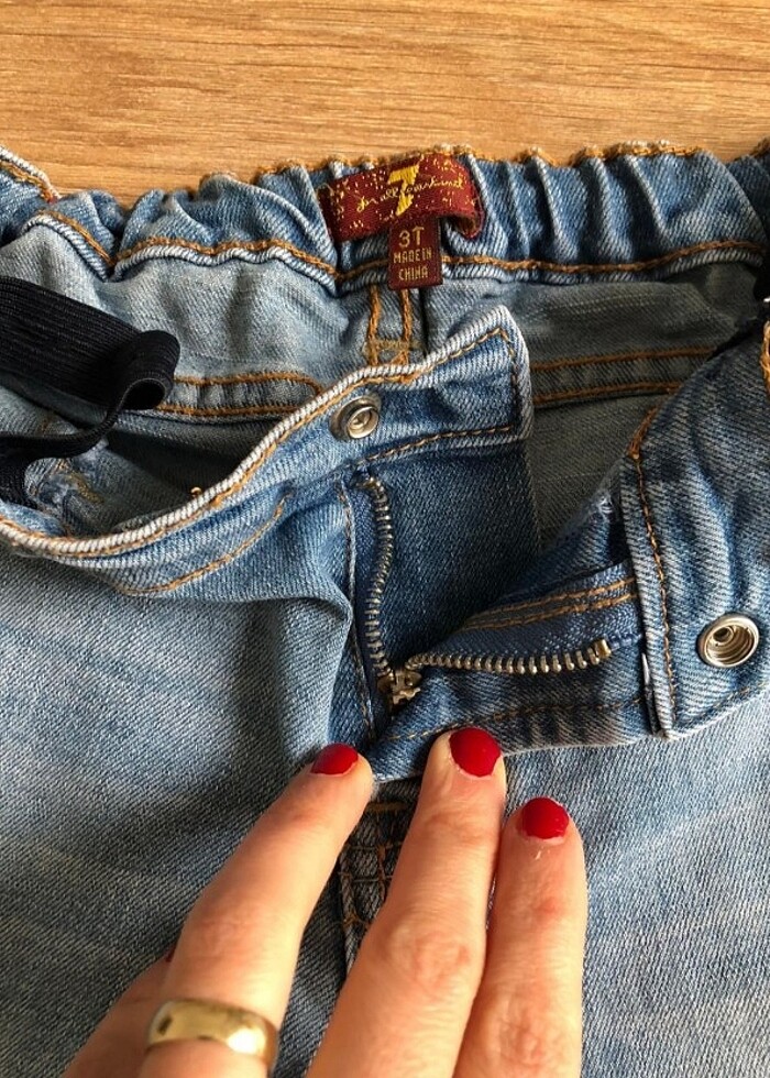 7 Fo Allmankind, erkek cocuk kot pantolon - Görsel 4