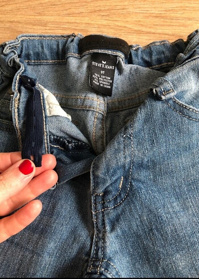 Steve's Jeans. 3 yas erkek cocuk kot pantolon. - Görsel 5