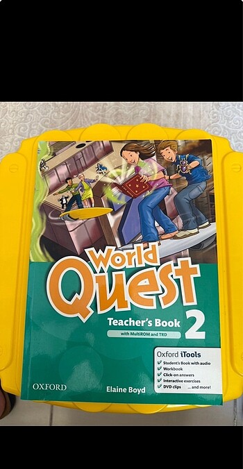 Ingilizce Kitap-World Quest: 2:Teacher's Book Pack CD?li